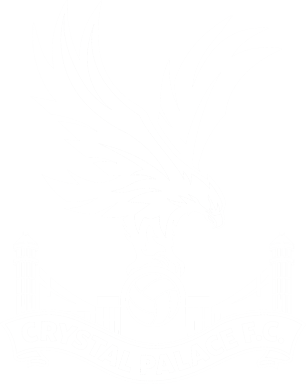 Crystal Palace Logo White