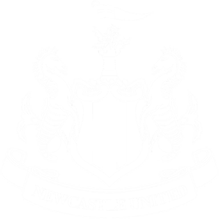 Newcastle United Logo White