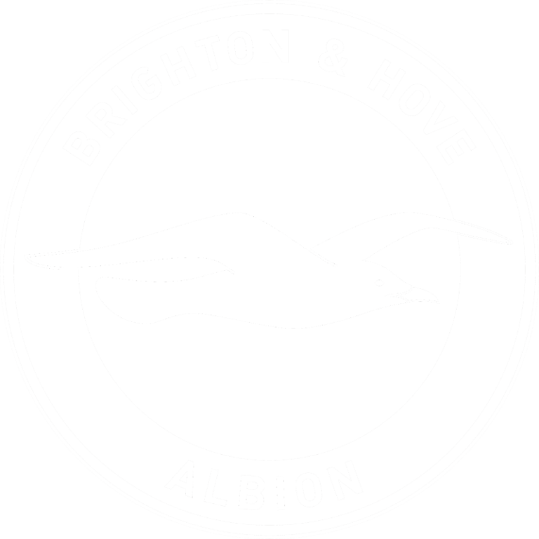 brighton logo white